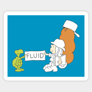 Fluid Sticker